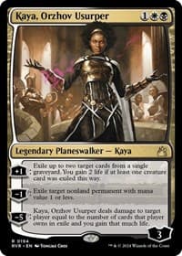 Kaya, Orzhov Usurper - Ravnica Remastered - Magic: The Gathering card