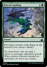 Forced Landing - Ravnica Remastered - Magic: The Gathering card