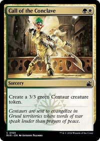 Call of the Conclave - Ravnica Remastered - Magic: The Gathering card
