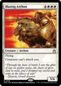 Blazing Archon - Ravnica Remastered - Magic: The Gathering card