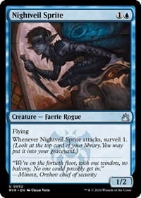 Nightveil Sprite - Ravnica Remastered - Magic: The Gathering card
