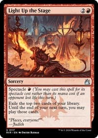 Light Up the Stage - Ravnica Remastered - Magic: The Gathering card
