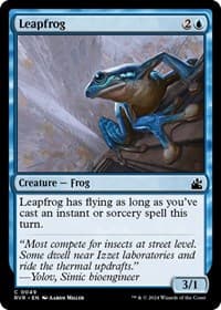 Leapfrog - Ravnica Remastered - Magic: The Gathering card