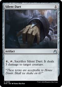 Silent Dart - Ravnica Remastered - Magic: The Gathering card
