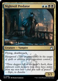 Nightveil Predator - Ravnica Remastered - Magic: The Gathering card