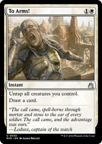 To Arms! - Ravnica Remastered - Magic: The Gathering card
