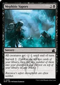 Mephitic Vapors - Ravnica Remastered - Magic: The Gathering card