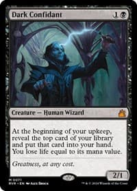 Dark Confidant - Ravnica Remastered - Magic: The Gathering card