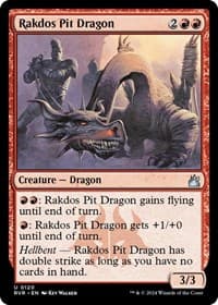 Rakdos Pit Dragon - Ravnica Remastered - Magic: The Gathering card