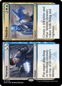 Warrant // Warden - Ravnica Remastered - Magic: The Gathering card
