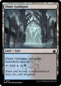 Dimir Guildgate - Ravnica Remastered - Magic: The Gathering card