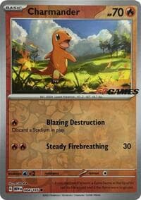 Charmander - 004/165 (EBGames Exclusive) - Miscellaneous Cards & Products - Pokemon card