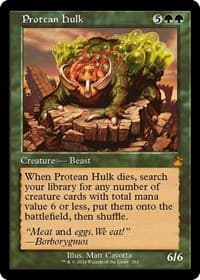 Protean Hulk (Retro Frame) - Ravnica Remastered - Magic: The Gathering card