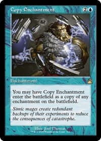 Copy Enchantment (Retro Frame) - Ravnica Remastered - Magic: The Gathering card