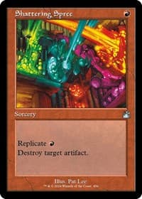 Shattering Spree (Retro Frame) - Ravnica Remastered - Magic: The Gathering card