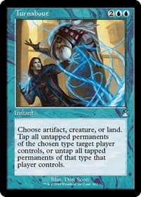 Turnabout (Retro Frame) - Ravnica Remastered - Magic: The Gathering card