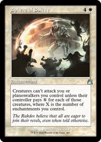 Sphere of Safety (Retro Frame) - Ravnica Remastered - Magic: The Gathering card