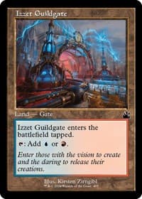 Izzet Guildgate (Retro Frame) - Ravnica Remastered - Magic: The Gathering card
