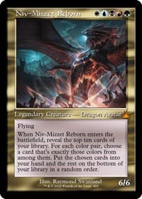 Niv-Mizzet Reborn (Retro Frame) - Ravnica Remastered - Magic: The Gathering card