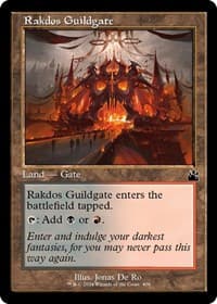 Rakdos Guildgate (Retro Frame) - Ravnica Remastered - Magic: The Gathering card