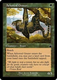 Arboreal Grazer (Retro Frame) - Ravnica Remastered - Magic: The Gathering card