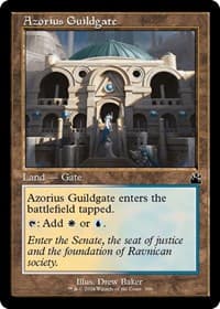 Azorius Guildgate (Retro Frame) - Ravnica Remastered - Magic: The Gathering card
