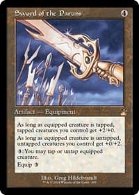 Sword of the Paruns (Retro Frame) - Ravnica Remastered - Magic: The Gathering card