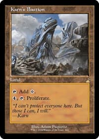 Karn's Bastion (Retro Frame) - Ravnica Remastered - Magic: The Gathering card