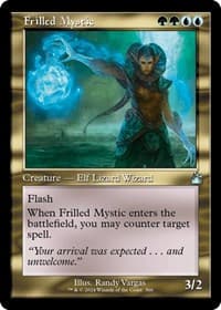 Frilled Mystic (Retro Frame) - Ravnica Remastered - Magic: The Gathering card
