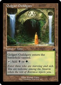 Golgari Guildgate (Retro Frame) - Ravnica Remastered - Magic: The Gathering card