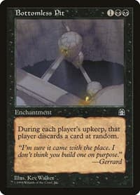 Bottomless Pit - Stronghold - Magic: The Gathering card
