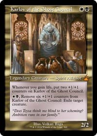 Karlov of the Ghost Council (Retro Frame) - Ravnica Remastered - Magic: The Gathering card