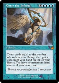 Enter the Infinite (Retro Frame) - Ravnica Remastered - Magic: The Gathering card