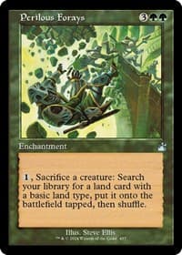 Perilous Forays (Retro Frame) - Ravnica Remastered - Magic: The Gathering card