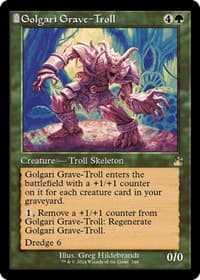 Golgari Grave-Troll (Retro Frame) - Ravnica Remastered - Magic: The Gathering card