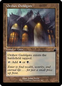 Orzhov Guildgate (Retro Frame) - Ravnica Remastered - Magic: The Gathering card