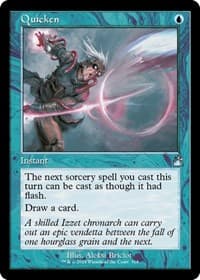 Quicken (Retro Frame) - Ravnica Remastered - Magic: The Gathering card
