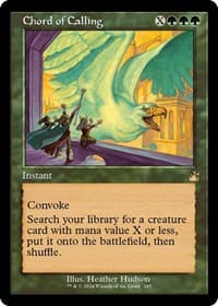 Chord of Calling (Retro Frame) - Ravnica Remastered - Magic: The Gathering card