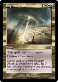Supreme Verdict (Retro Frame) - Ravnica Remastered - Magic: The Gathering card