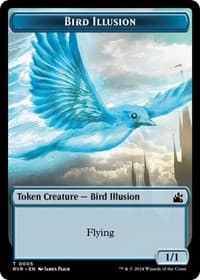 Bird Illusion Token - Ravnica Remastered - Magic: The Gathering card