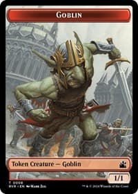 Goblin Token (0008) - Ravnica Remastered - Magic: The Gathering card