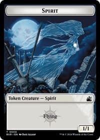 Spirit Token (0004) - Ravnica Remastered - Magic: The Gathering card