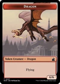 Dragon Token - Ravnica Remastered - Magic: The Gathering card