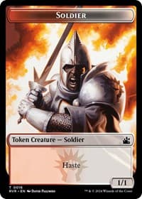 Soldier Token - Ravnica Remastered - Magic: The Gathering card