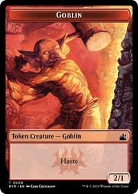 Goblin Token (0009) - Ravnica Remastered - Magic: The Gathering card