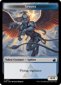Sphinx Token - Ravnica Remastered - Magic: The Gathering card