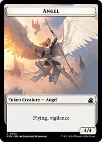 Angel Token (0003) - Ravnica Remastered - Magic: The Gathering card