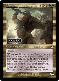 Borborygmos Enraged (Retro Frame) (Serial Numbered) - Ravnica Remastered - Magic: The Gathering card