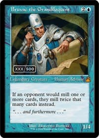 Bruvac the Grandiloquent (Retro Frame) (Serial Numbered) - Ravnica Remastered - Magic: The Gathering card