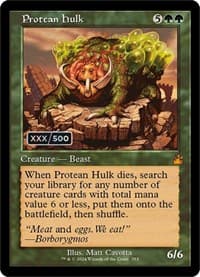 Protean Hulk (Retro Frame) (Serial Numbered) - Ravnica Remastered - Magic: The Gathering card